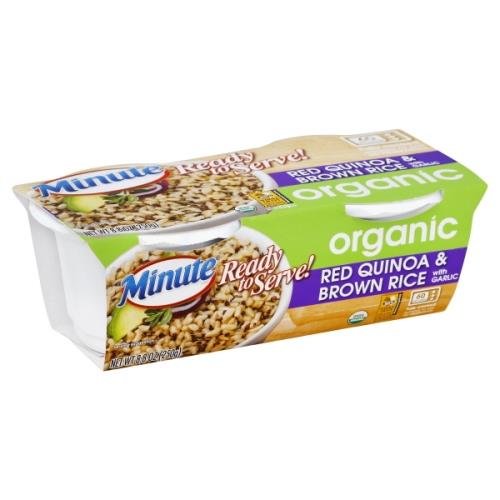 Minute Ready To Serve Organic Red Quinoa Brown Rice Grocery Heart