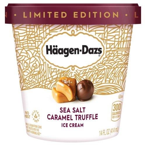 Haagen Dazs Limited Edition Peppermint Bark Ice Cream Grocery Heart