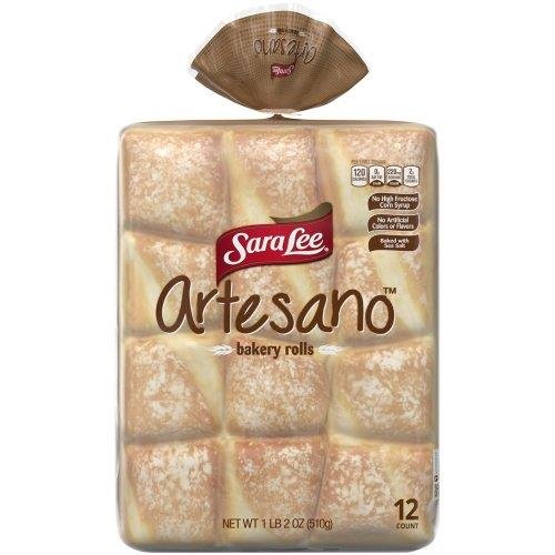 Sara Lee Artesano Bakery Rolls 12 ct 18 oz - Grocery Heart