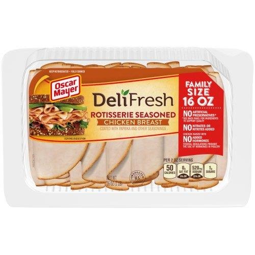 Oscar Mayer Deli Fresh Rotisserie Seasoned Chicken Breast - Grocery Heart