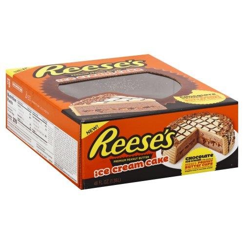 Reeses Reeses Premium Peanut Butter Ice Cream Cake Grocery Heart