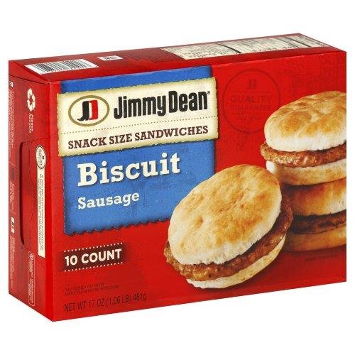 Jimmy Dean Sausage Biscuit Sandwich - Snack Size - Grocery Heart