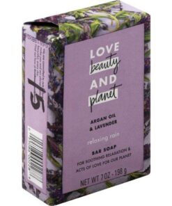 Love Beauty and Planet Bar Soap, Argan Oil & Lavender, Relaxing Rain