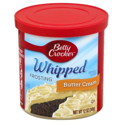 Betty Crocker Whipped Butter Cream Frosting Grocery Heart