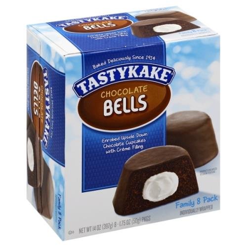 Tastykake Creme Filled Chocolate Bells Grocery Heart 