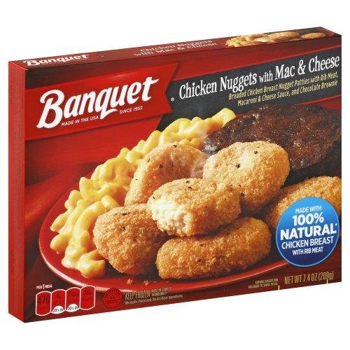 Banquet Classic Chicken Nuggets With Mac And Cheese - Grocery Heart