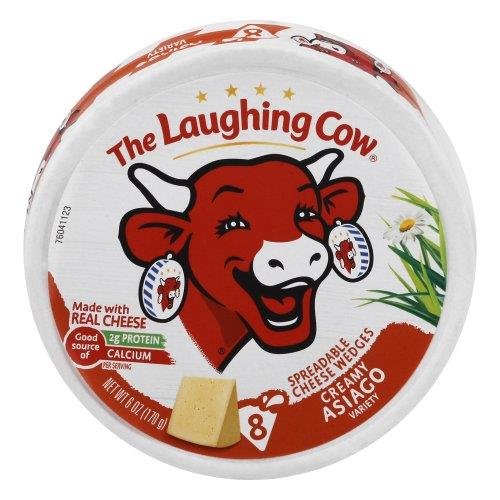 THE LAUGHING COW Creamy Asiago Spreadable Cheese Grocery Heart