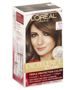 Excellence LigStore Brand Ash Brown #6A Cooler Hair Color