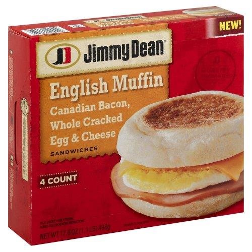 Jimmy Dean English Muffin Sandwiches Grocery Heart