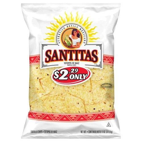 Santitas Tortilla Triangles Grocery Heart