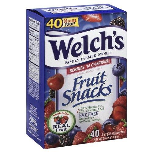 Welchs Fruit Snacks Berries N Cherries Grocery Heart 3056