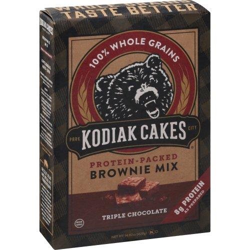 Kodiak Cakes Brownie Mix, Protein-Packed, Triple Chocolate - Grocery Heart