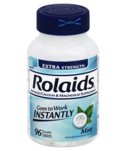 Rolaids Extra Strength Antacid Chewable Tablets - Mint