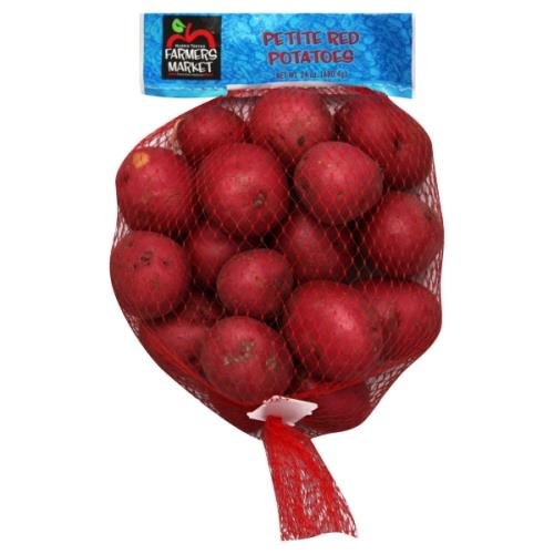 Store Brand Farmers Market Petite Red Potatoes Bag Grocery Heart