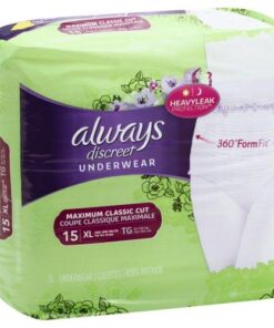 Always Incontinence Underwear for Women