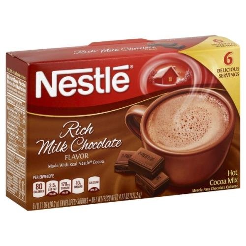 NESTLE Hot Cocoa Mix - Rich Milk Chocolate Flavor - Grocery Heart