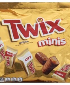TWIX Caramel Minis Chocolate Cookie Candy Bar Bag