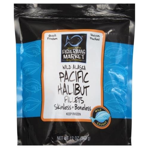 Store Brand Fishermans Market Halibut Fillets Grocery Heart