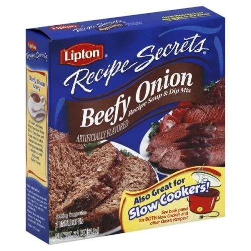 Lipton Recipe Secrets Beefy Onion Soup and Dip Mix Grocery Heart
