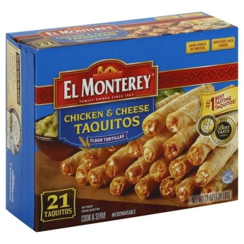 El Monterey Brand Grilled Chicken Cheese Taquitos - Grocery Heart