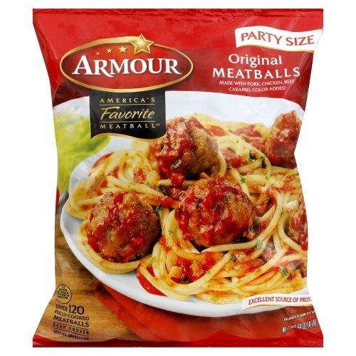Armour Meatballs Original Grocery Heart