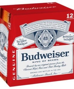 Budweiser Beer - 12 Pack Bottles