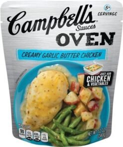 Campbell's Oven Sauces Creamy Garlic Butter Chicken