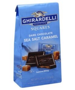 Ghirardelli Squares Squares Dark Chocolate & Sea Salt Caramel