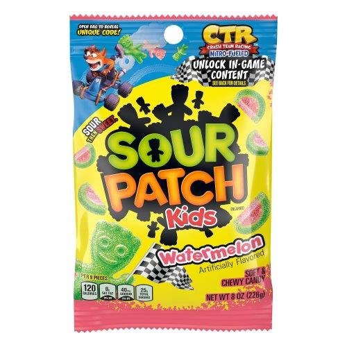 Sour Patch Candy Soft & Chewy Watermelon Grocery Heart