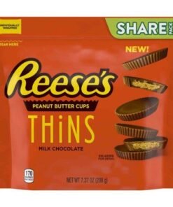 Reese's THINS Peanut Butter Cups Milk Chocolate Candy