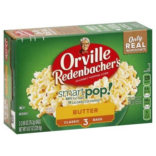 Orville Redenbachers Butter Classic Bag Microwave Popcorn - 3 Pack ...