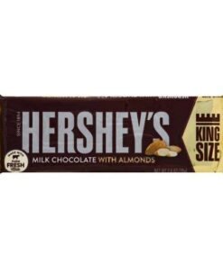 Hersheys King Size Milk Chocolate with Almonds Bar
