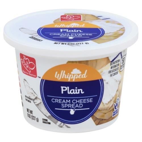 Store Brand Plain Whipped Cream Cheese Spread - Grocery Heart