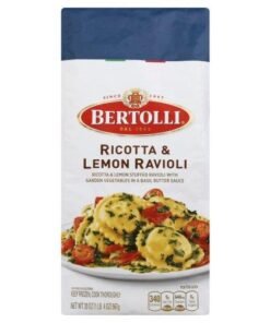 Bertolli Ricotta and Lemon Ravioli