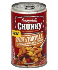Campbells Tortilla Soup with Grilled White Meat Chicken