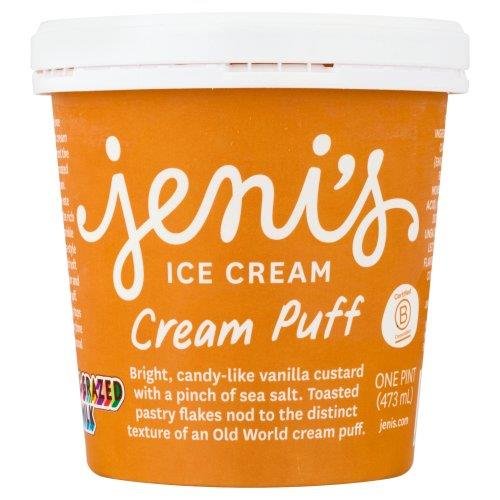 Jenis Cream Puff Ice Cream Grocery Heart