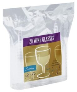Maryland Plastics Plastic Glasses - Wine, Sovereign