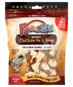 Poochie Chicken On Bone for Small Dogs