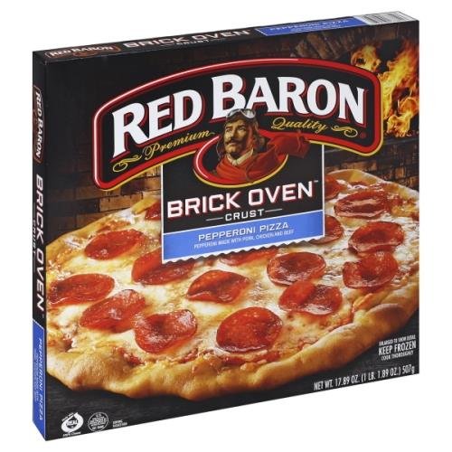 Red Baron Brick Oven Pizza - Pepperoni - Grocery Heart