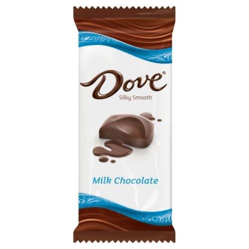 DOVE Silky Smooth Milk Chocolate, 4 Pack - Grocery Heart