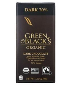 Green & Black's Dark Chocolate, Organic, 70% Cacao