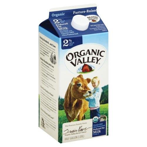 Organic Valley 2% Reduced Fat Milk - Grocery Heart