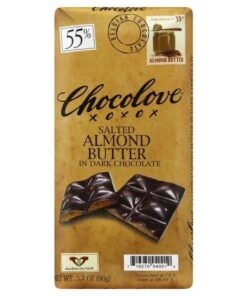 Chocolove Bar, Salted Almond Butter in Dark Chocolate
