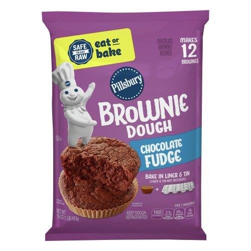 Pillsbury Chocolate Fudge Place & Bake Brownies - Grocery Heart