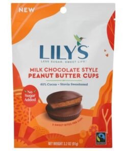 Lilys Peanut Butter Cups, Milk Chocolate Style
