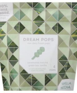 Dream Pops Frozen Pops, Vanilla Matcha