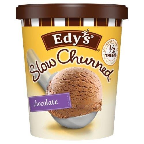 Edys Slow Churned Chocolate Ligstore Brand Ice Cream Grocery Heart