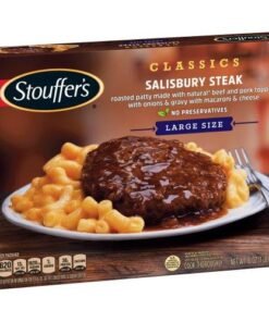 Stouffers Satisfying Servings Salisbury Steak