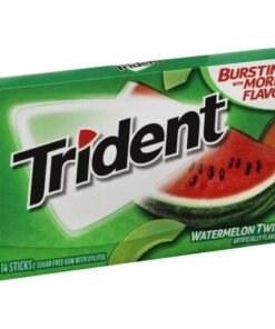 Trident Watermelon Twist Sugar Free Gum With Xylitol