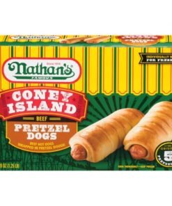 Nathan's Famous Famous Coney Island Beef Pretzel Hot Dogs